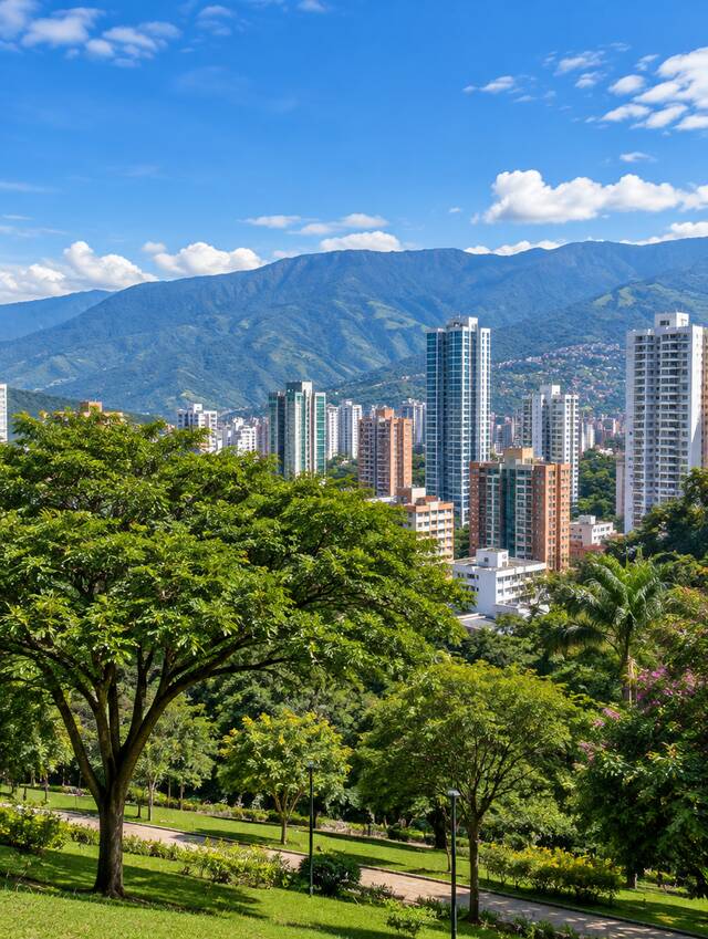 Parques y edificios de Bucaramanga